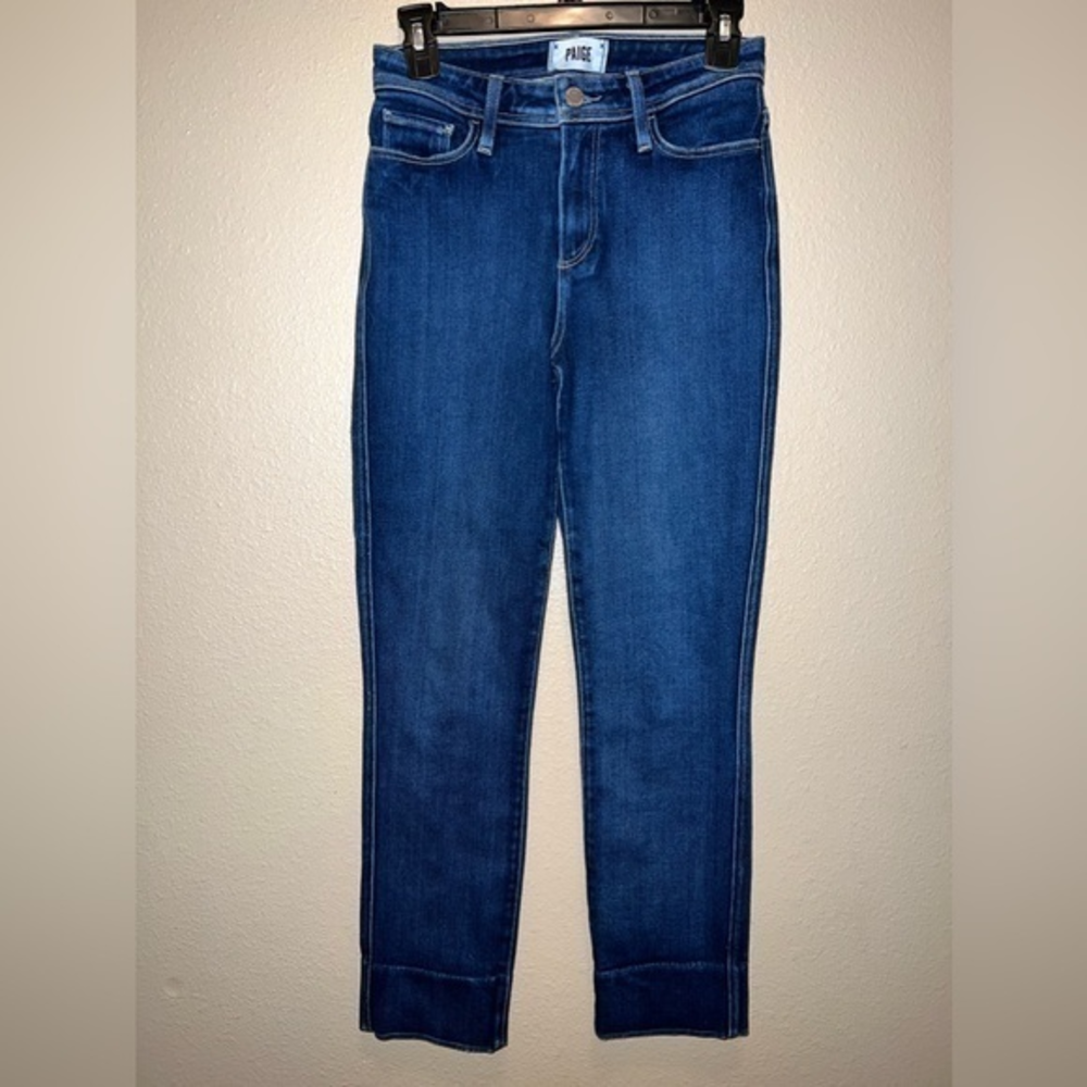 PAIGE Hoxton Slim Cropped‎ Jeans Size 26 Mid Waist
